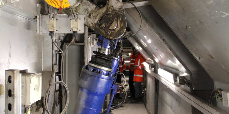 Graco moving grate lubrication system